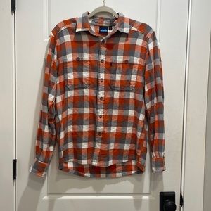 Kavu Womens Plaid Flannel Top